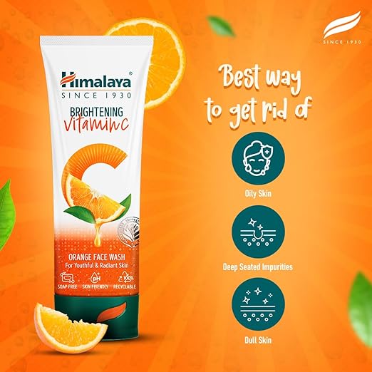 Himalaya Brightening Vitamin C Face Wash